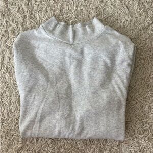 Levi's Light Gray Women's Turtleneck Sweater